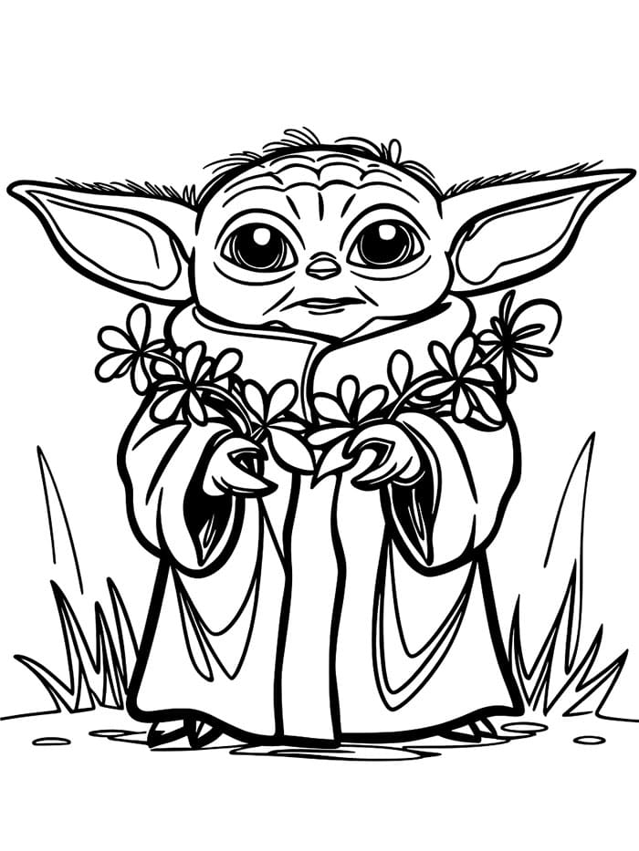Bayi Yoda Bahagia