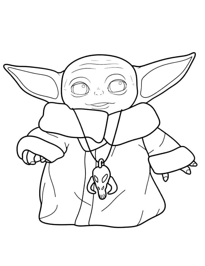 Bayi Yoda Cetak Gratis