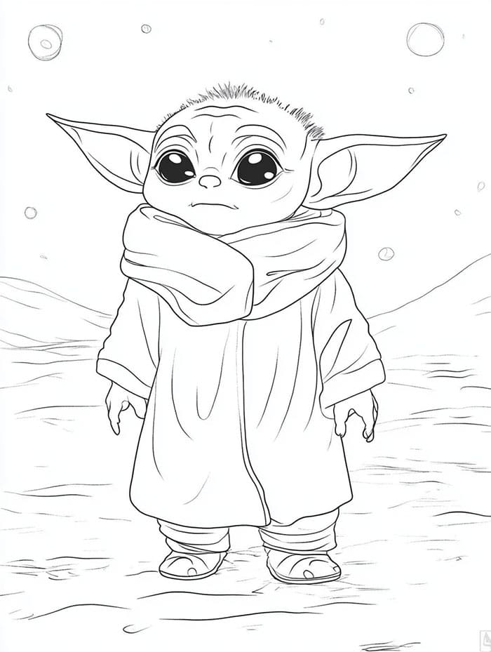 Bayi Yoda di Planet
