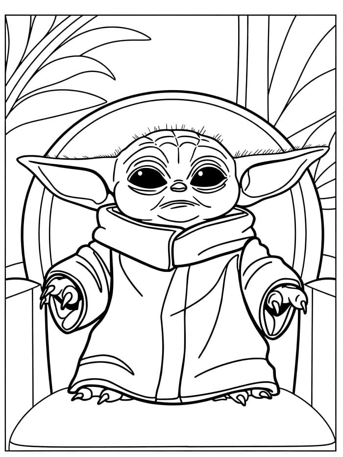 Bayi Yoda Duduk