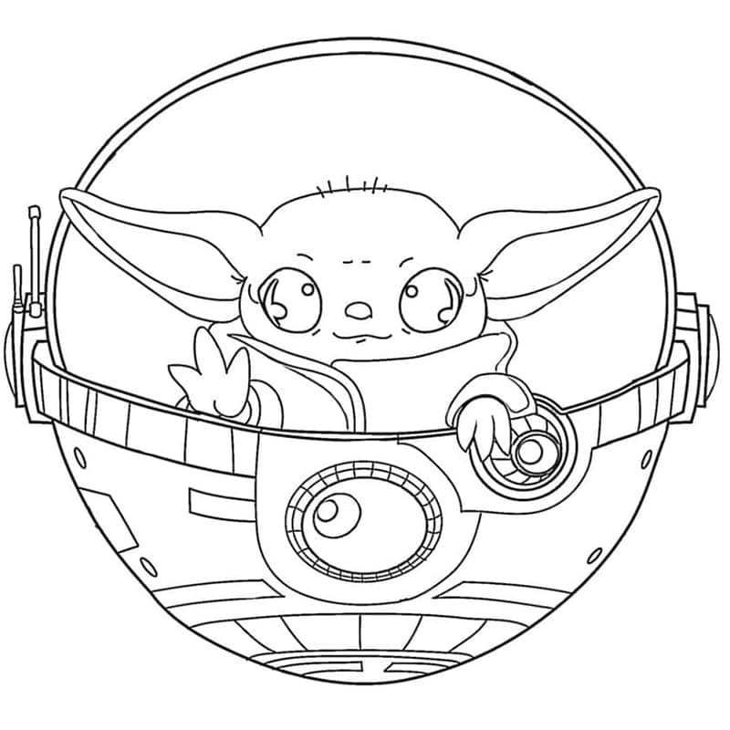 Bayi Yoda Kawaii