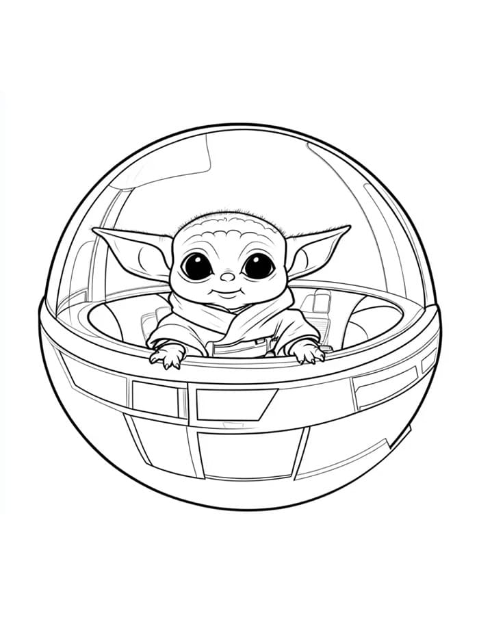 Bayi Yoda Terbang