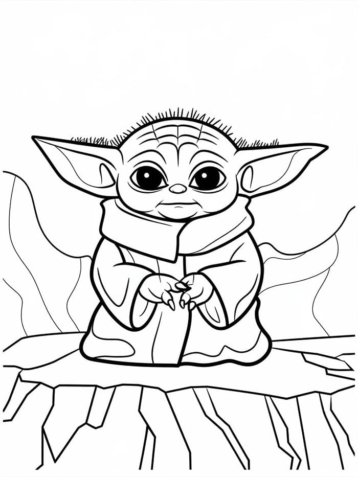 Bayi Yoda yang Dapat Dicetak
