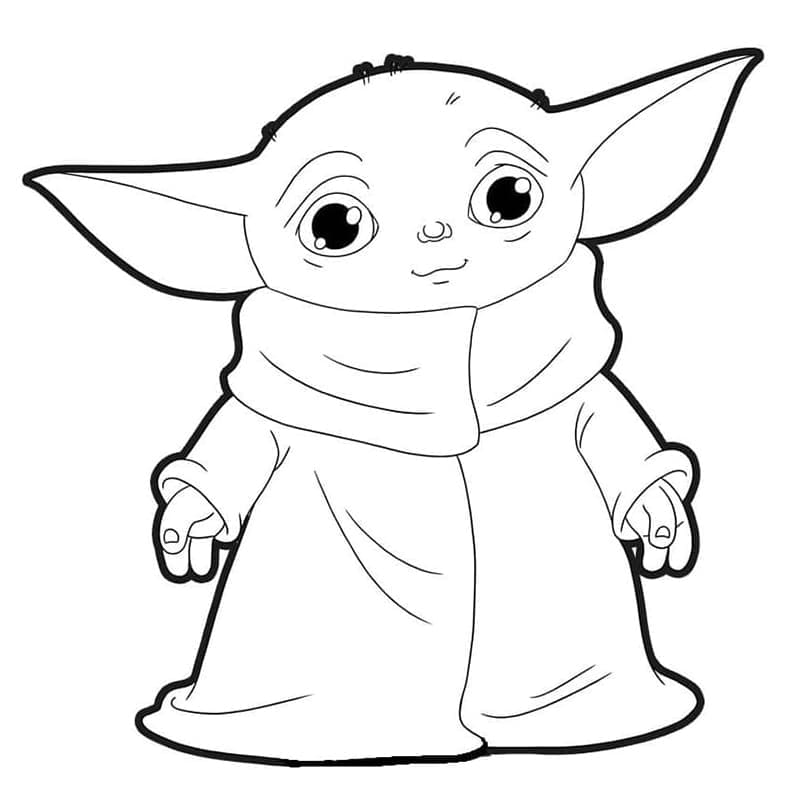 Bayi Yoda yang Menggemaskan