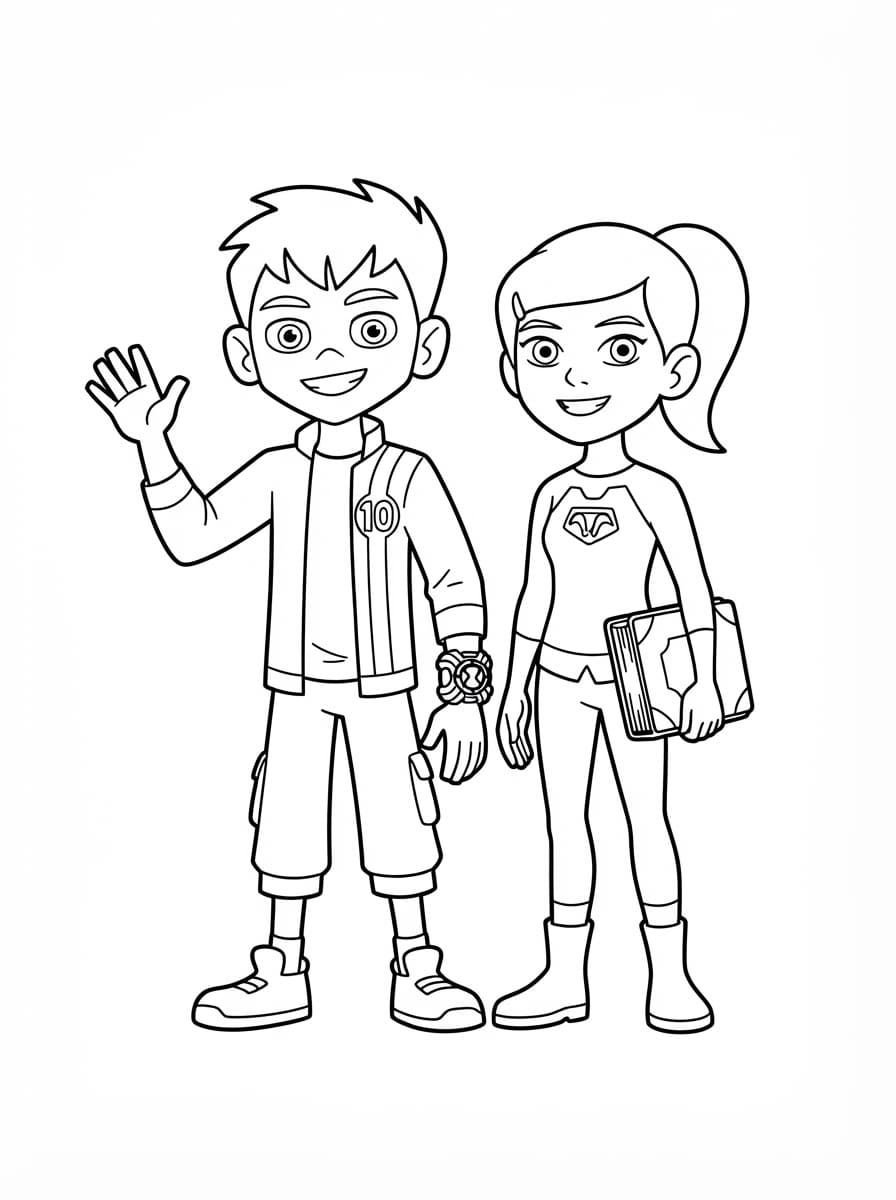 Ben 10 dan Gwen