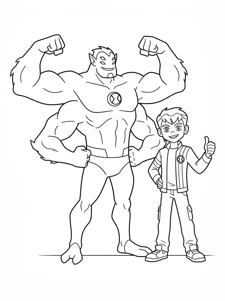 Ben 10 Empat Lengan