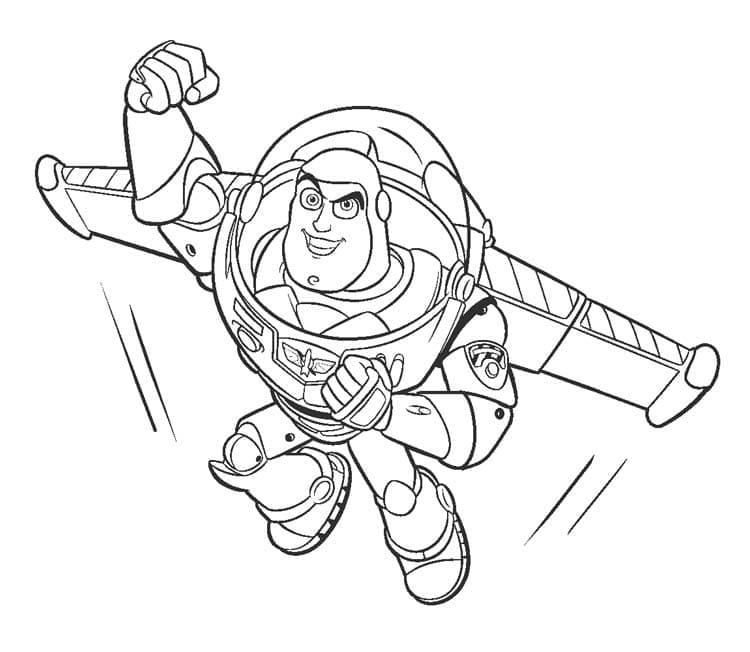 Buzz Lightyear dari Toy Story