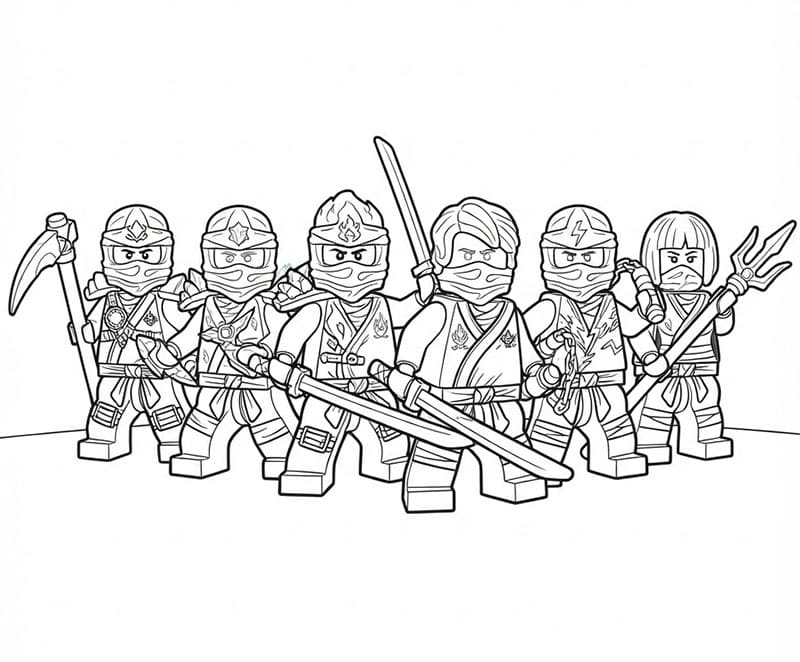 Cetak Ninjago