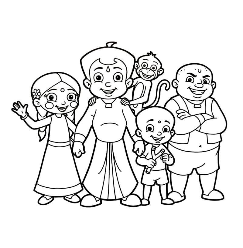 Chhota Bheem dan Teman-temannya