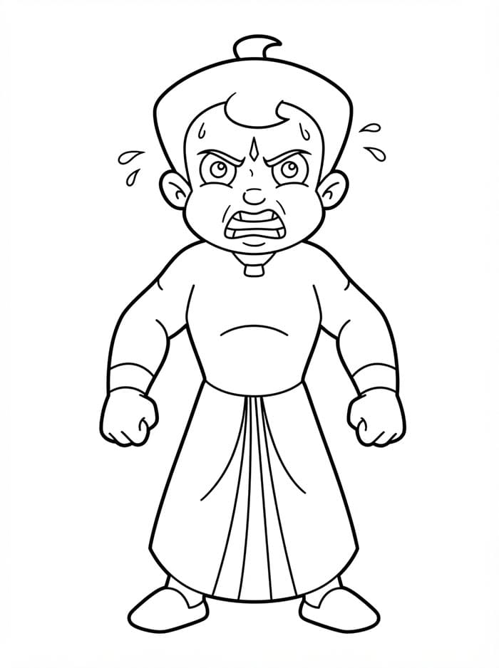 Chhota Bheem marah