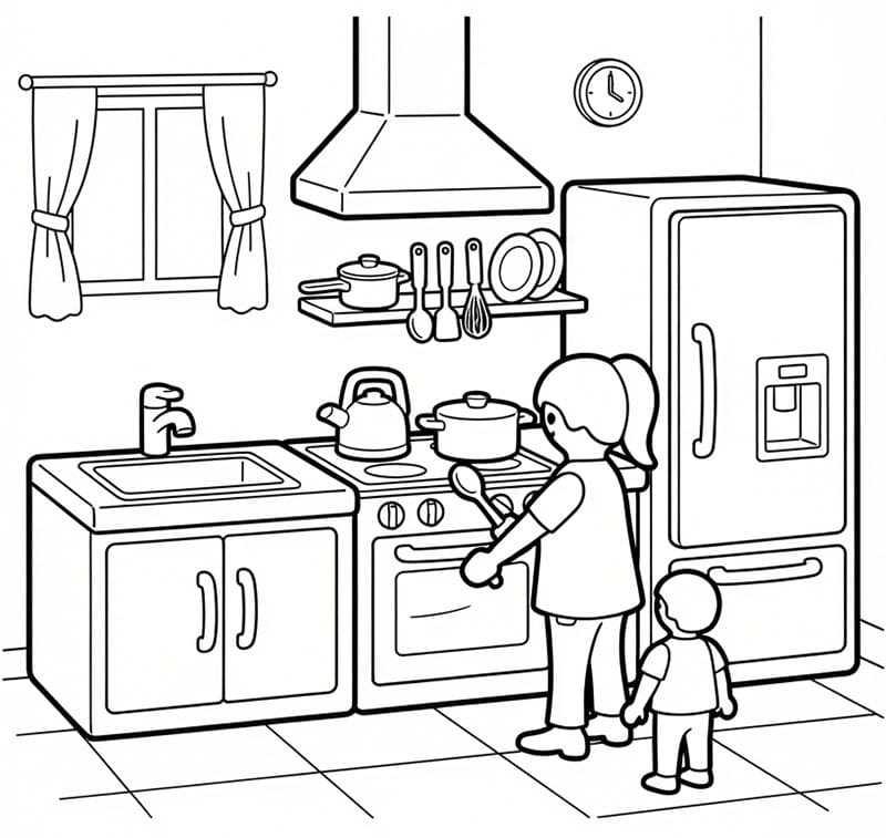 Dapur Playmobil