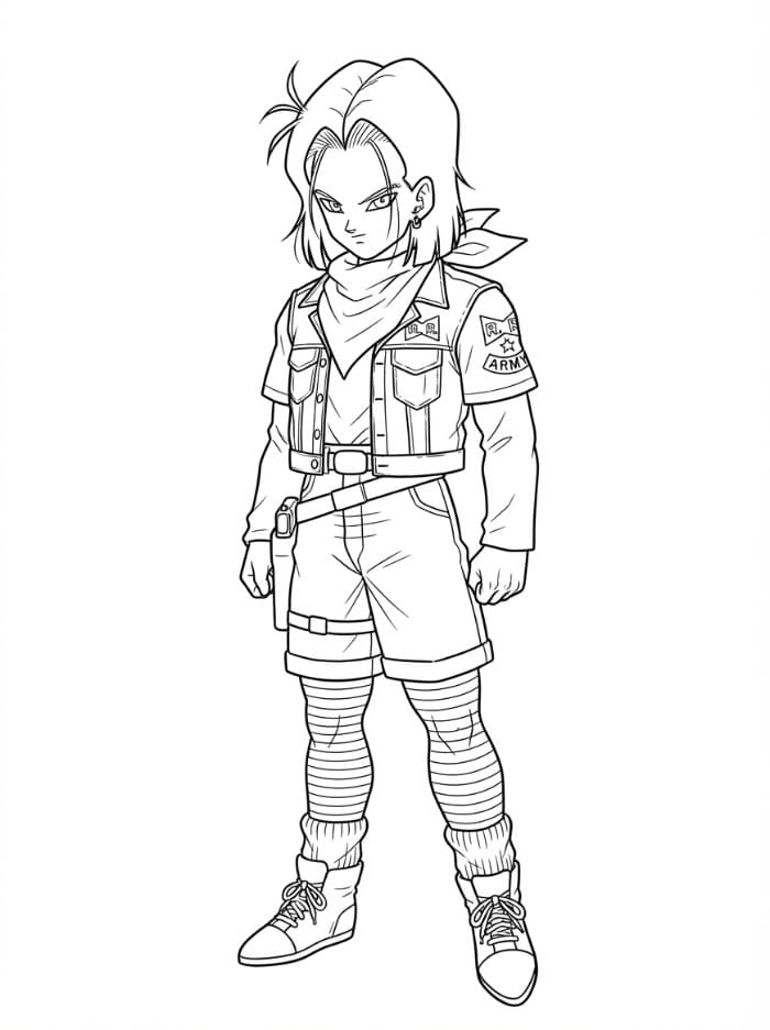 Dragon Ball Z Android 17