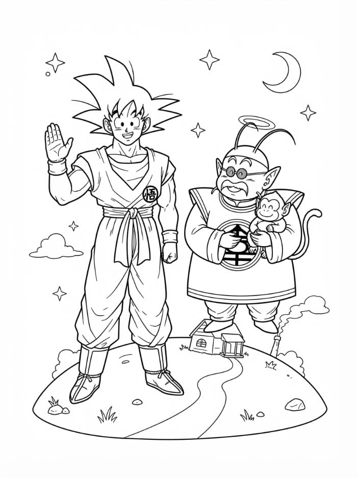 Dragon Ball Z Goku dan Raja
