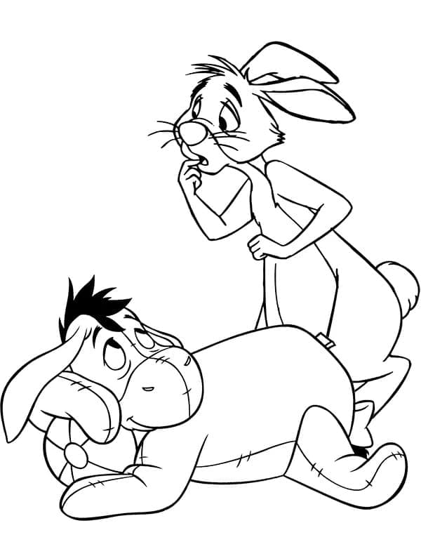 Eeyore dan Rabbit