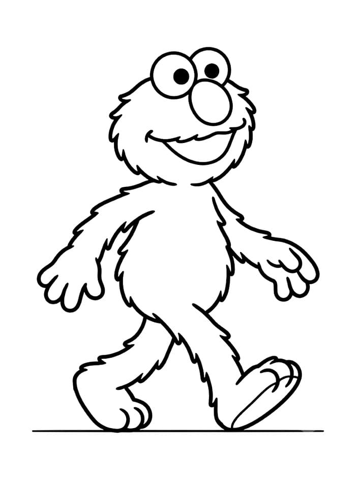 Elmo berjalan