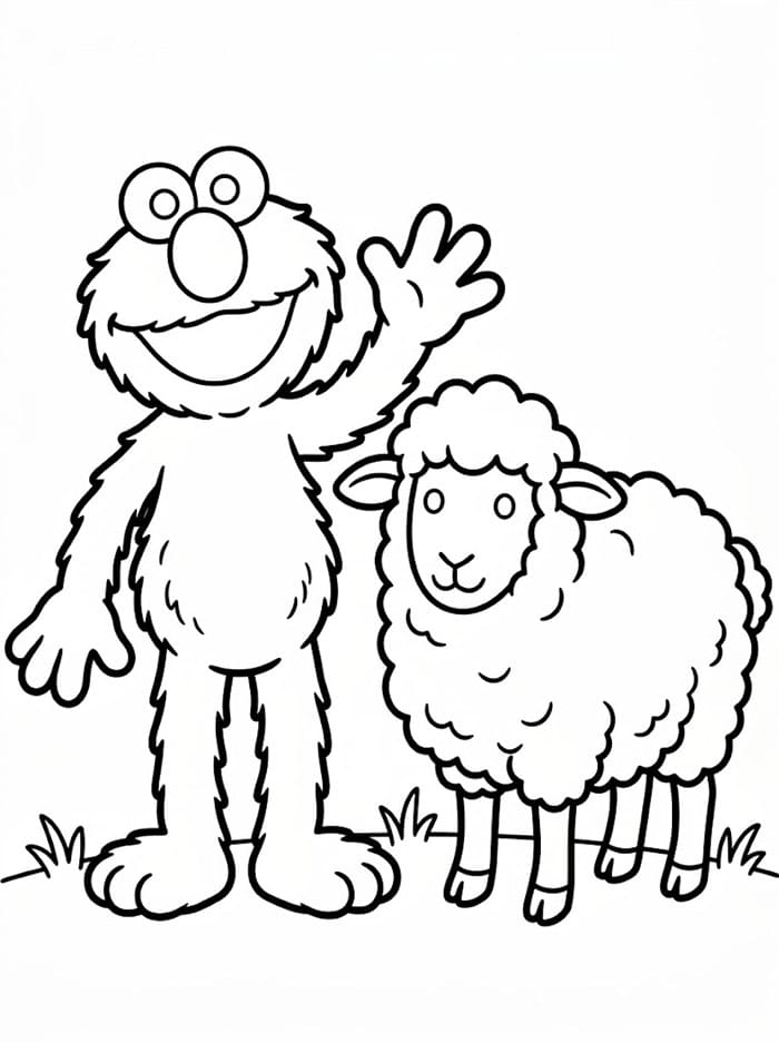Elmo dan dombanya
