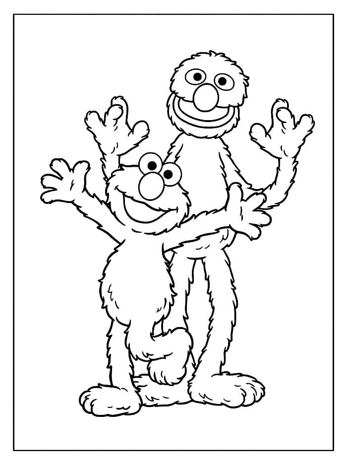 Elmo dan Grover