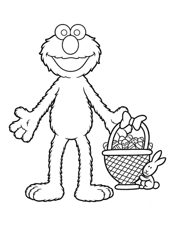 Elmo dan kupu-kupunya