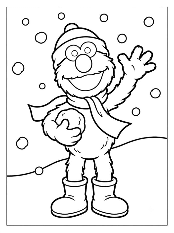 Elmo dan saljunya