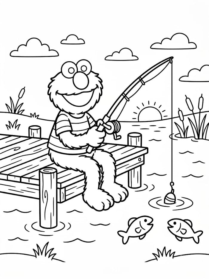 Elmo memancing