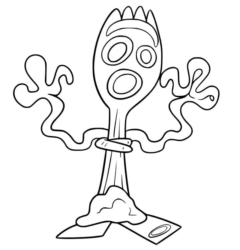 Forky dari Disney Toy Story