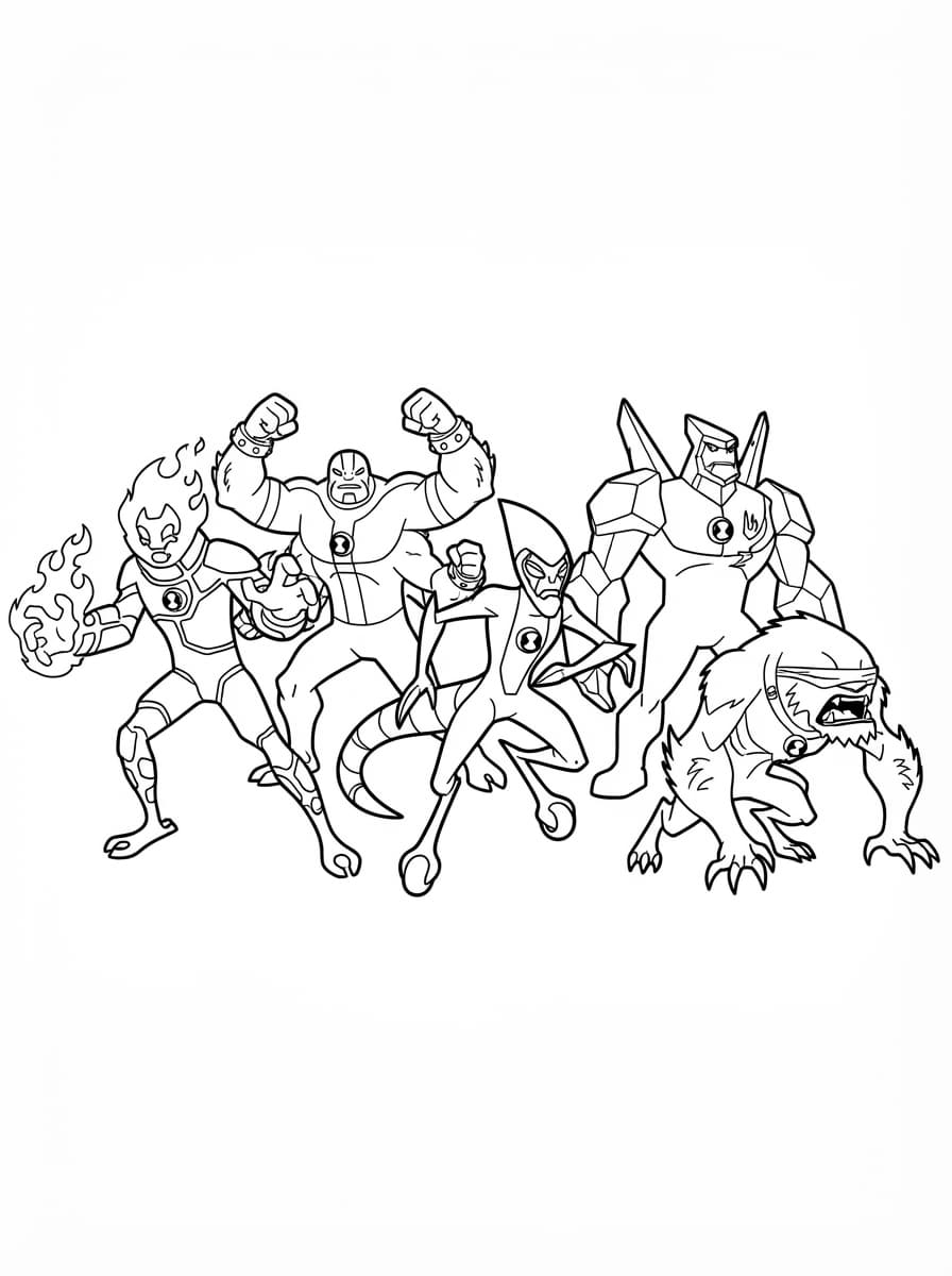 Gambar Alien di Ben 10