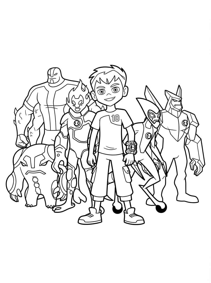 Gambar Tim Ben 10