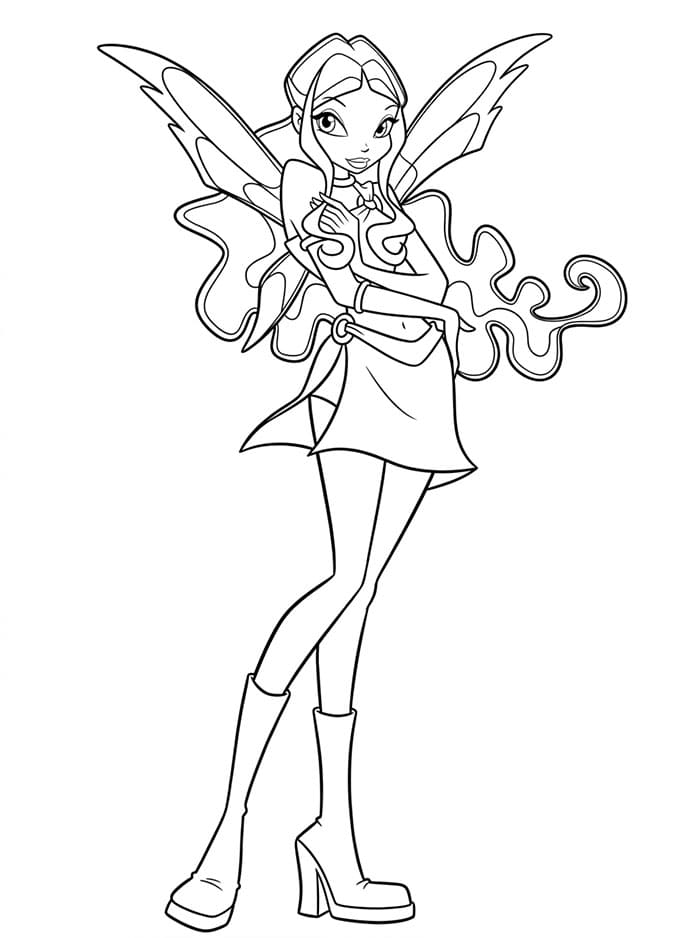 Gambar Winx Club Aisha
