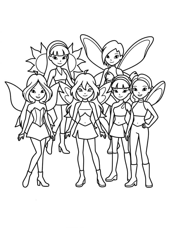 Gambar Winx Club gratis