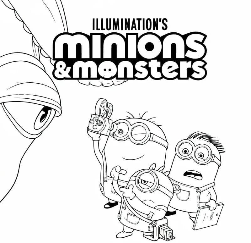 Gratis Minion dan Monster