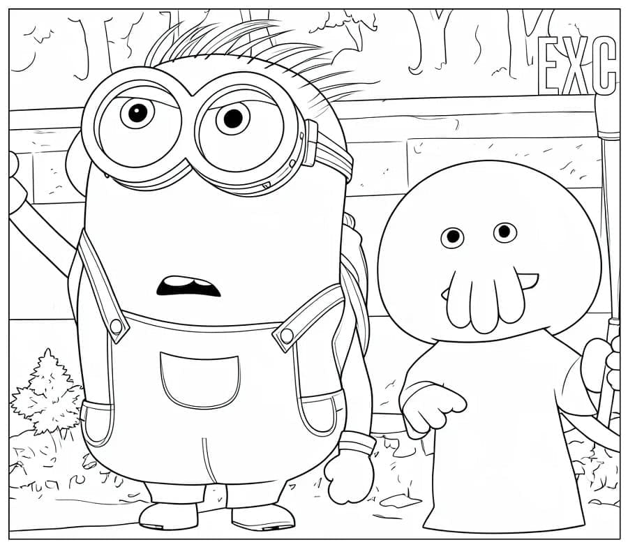 Karakter dan monster Minion dan Monster