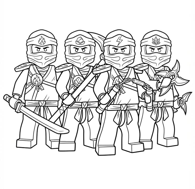 Karakter Ninjago