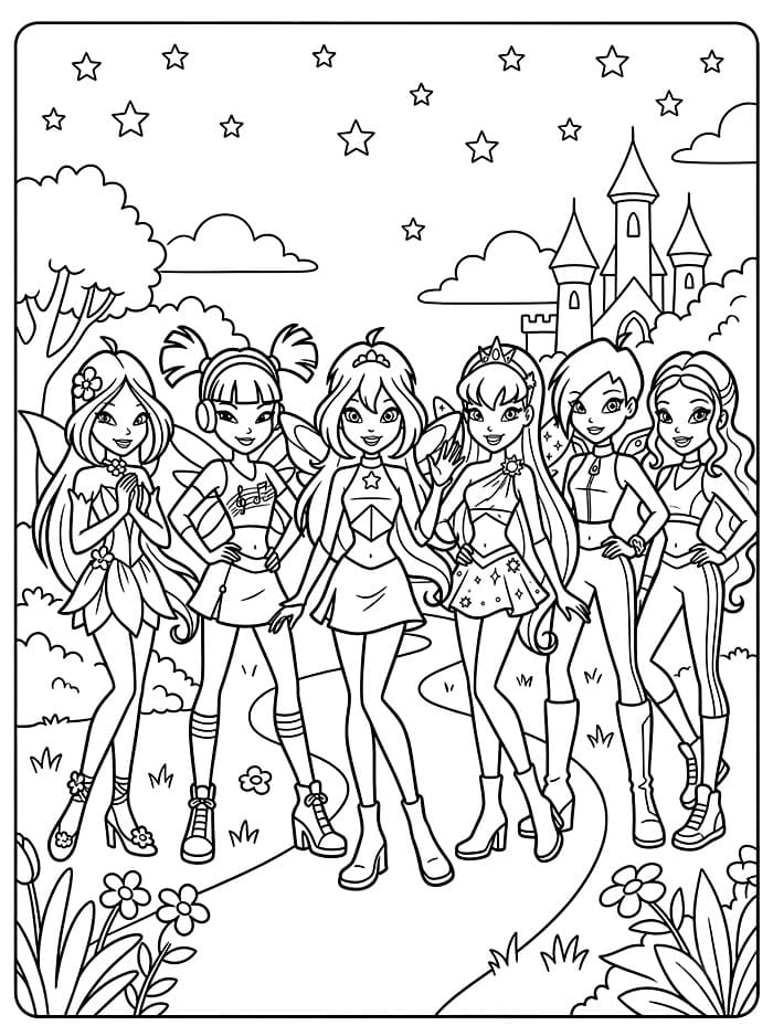 Karakter Winx Club