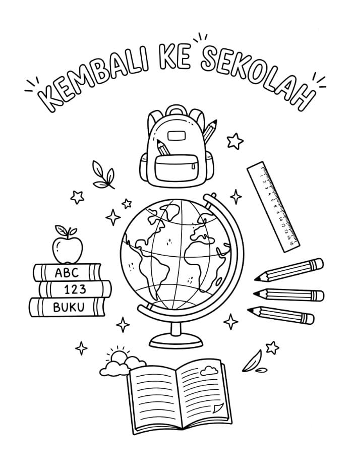 Kembali ke sekolah Gambar