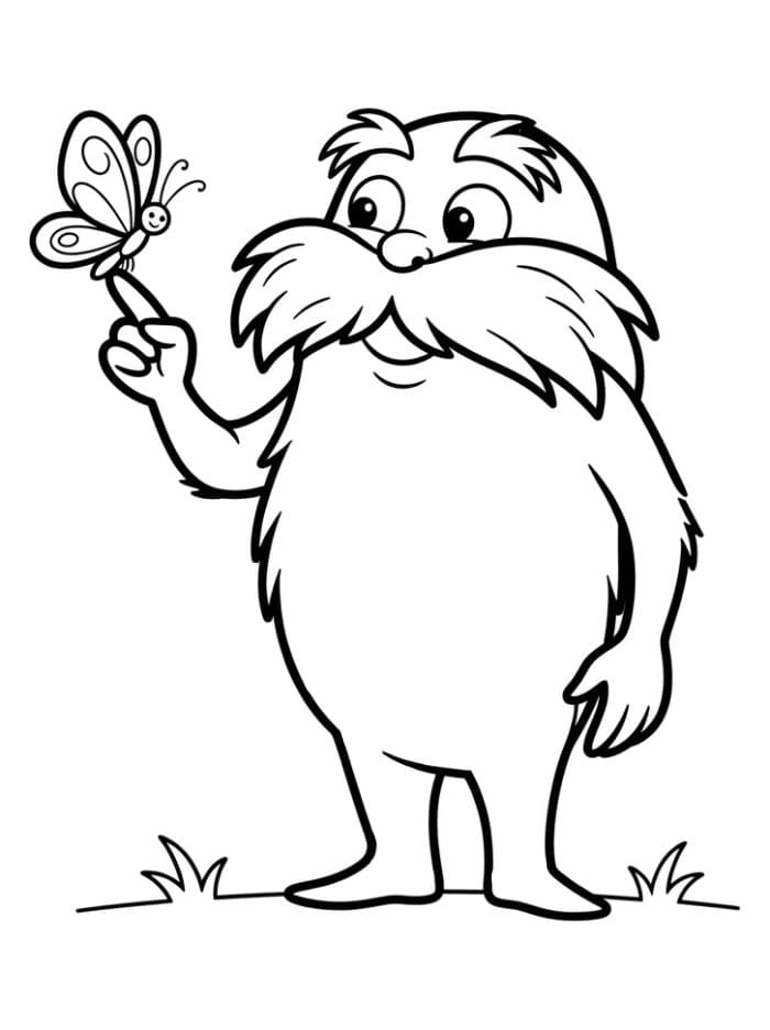 Lorax bersama Kupu-kupu