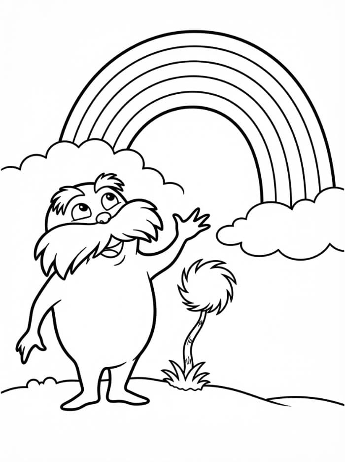 Lorax Melihat Pelangi