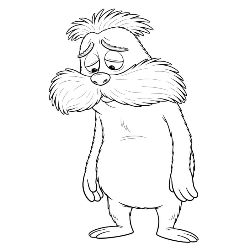 Lorax sangat serius
