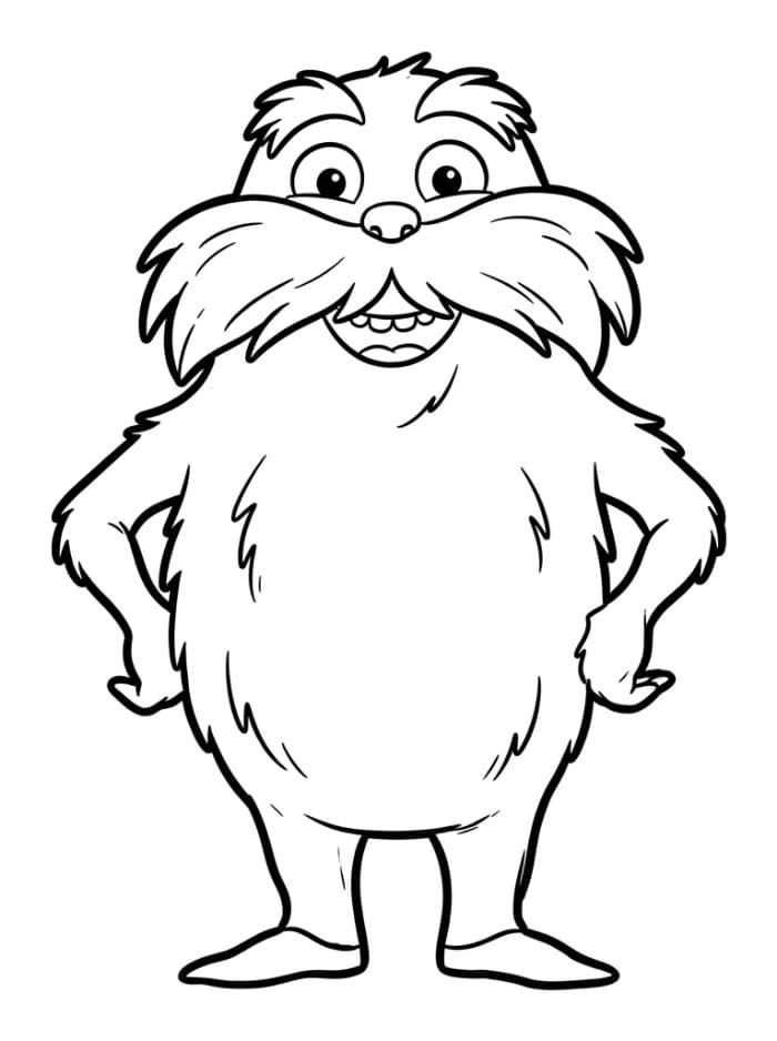 Lorax Sedang Berdiri