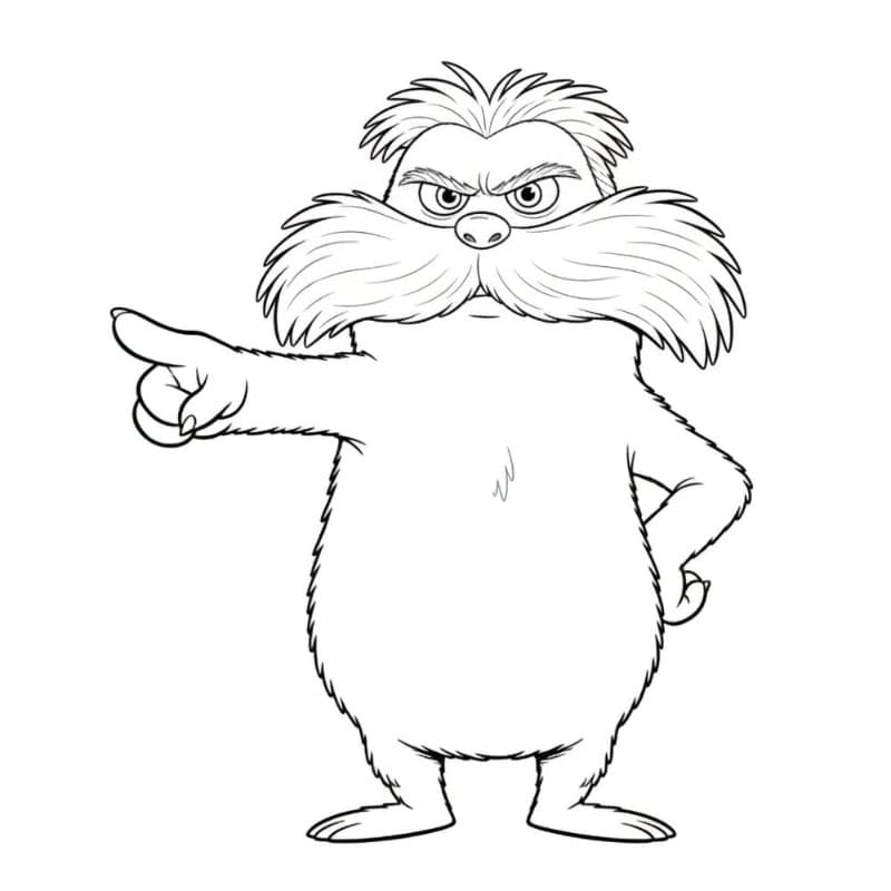 Lorax terkejut
