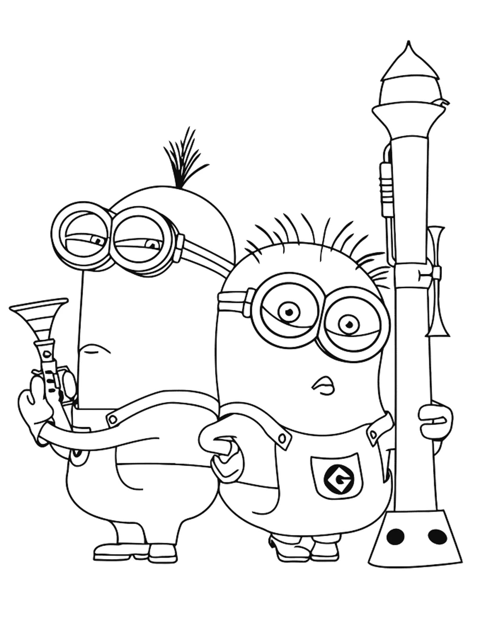 Minion dan Monster yang keren
