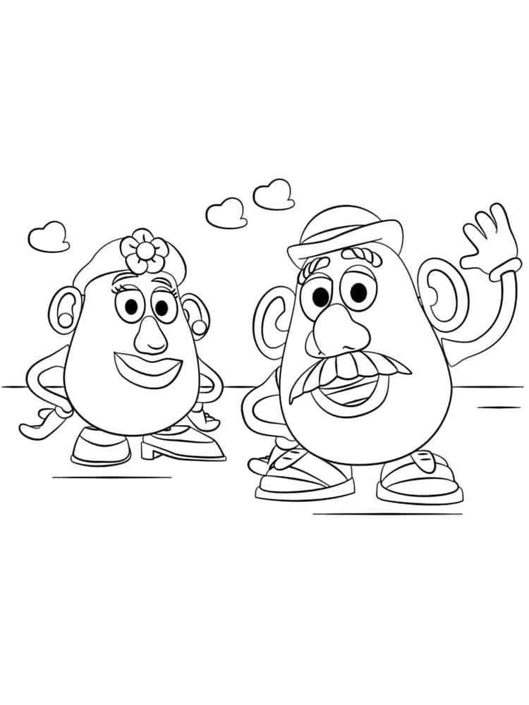 Mr. Potato Head dari Toy Story