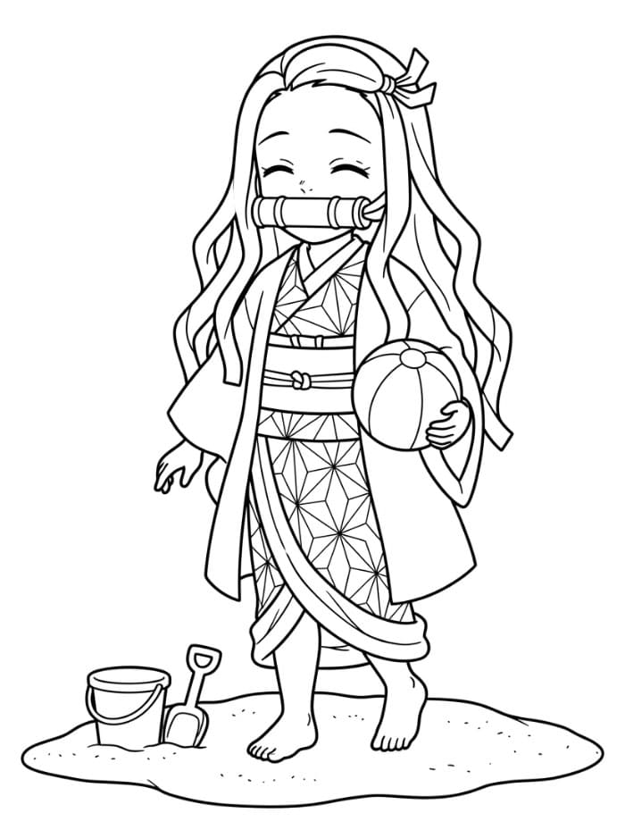 Nezuko dengan Bola
