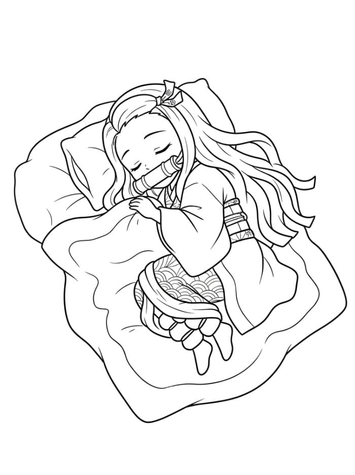 Nezuko Tidur