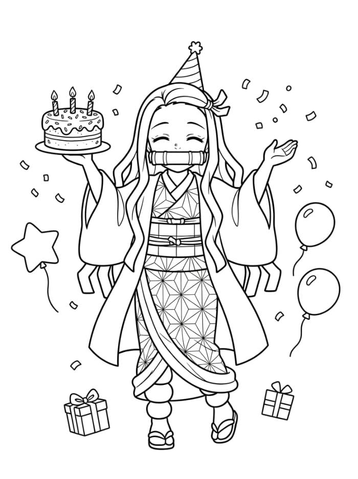 Nezuko Ulang Tahun