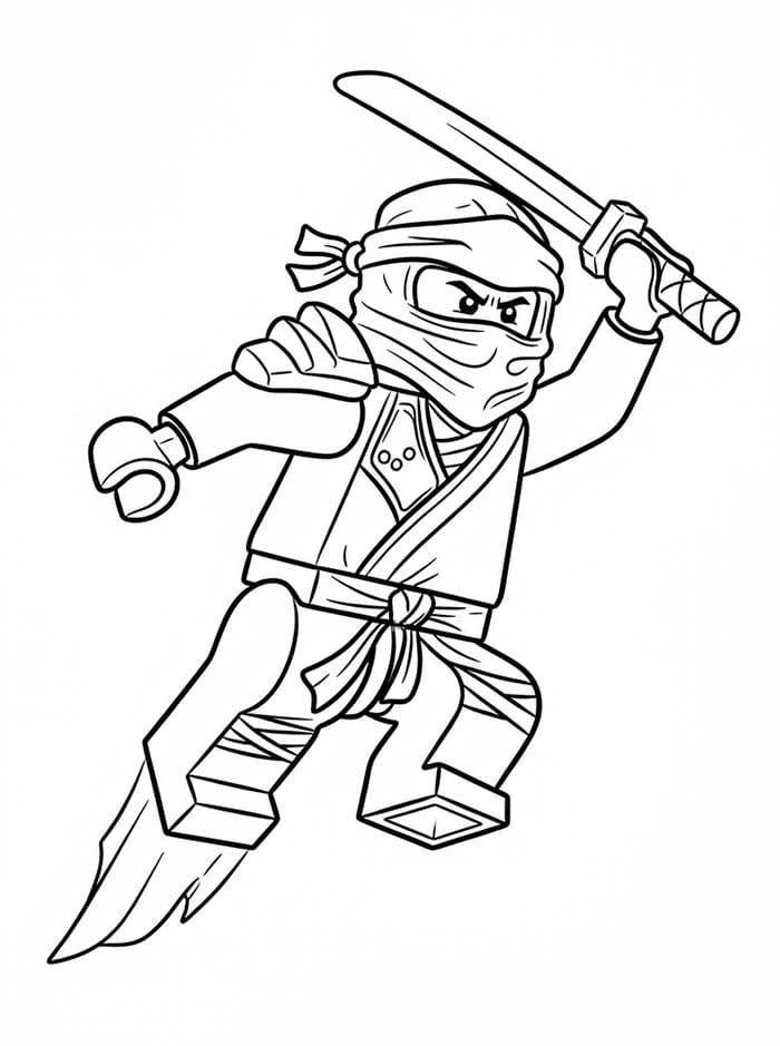 Ninjago Melompat