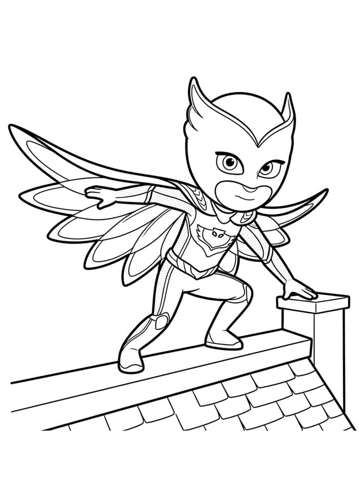 Owlette mendarat