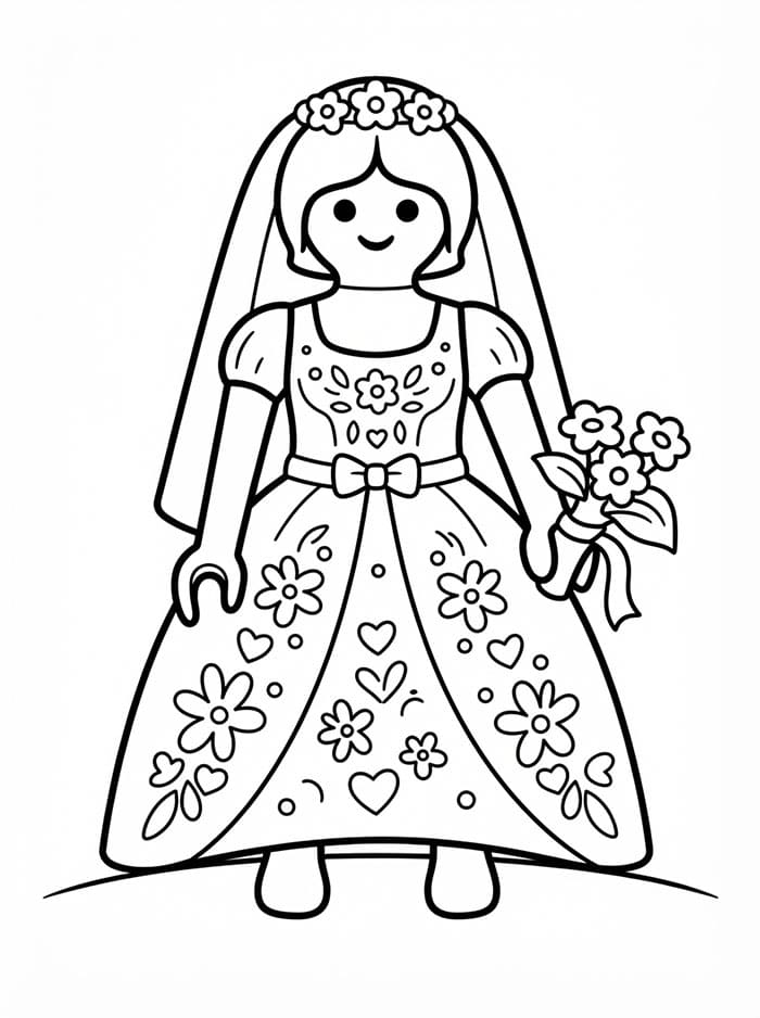 Pengantin Wanita Playmobil