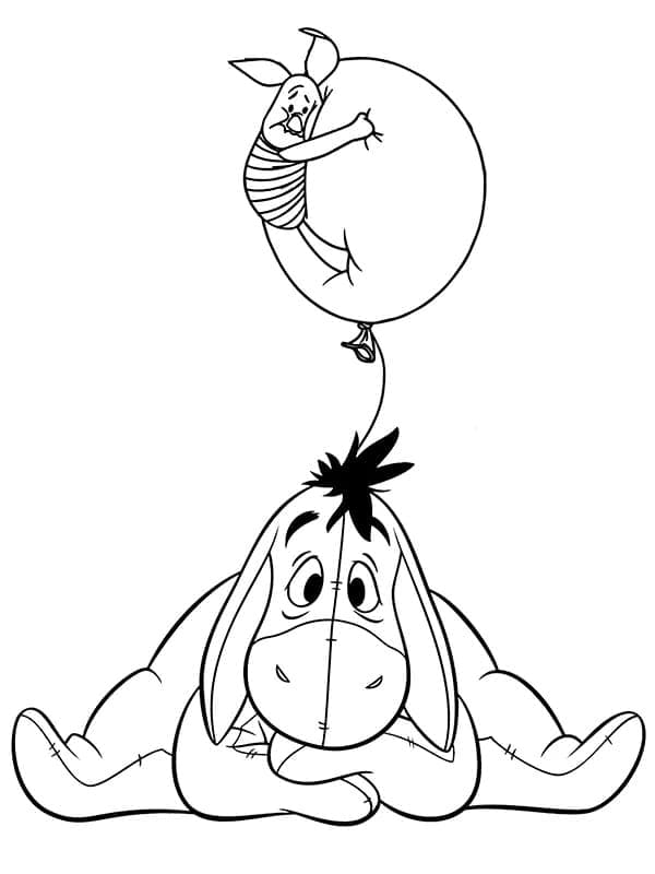 Piglet dan Eeyore