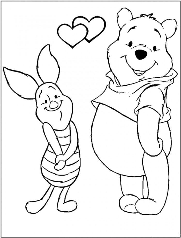 Piglet dan Pooh yang Lucu