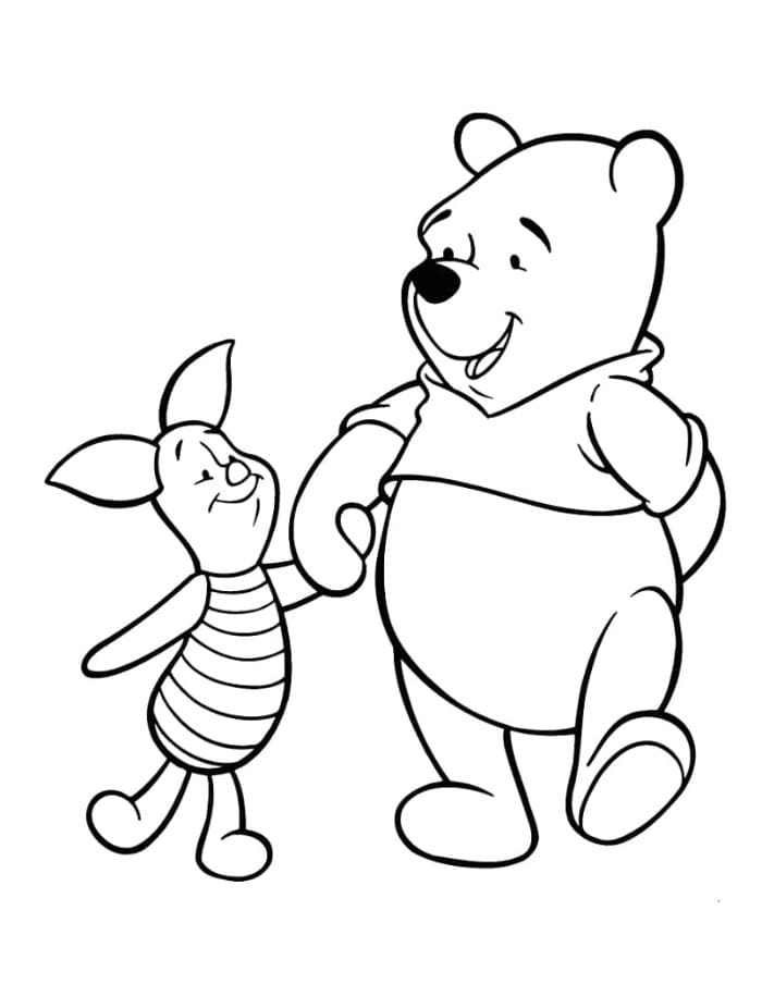 Piglet dan Winnie the Pooh
